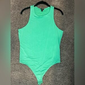 Express body contour green bodysuit size large